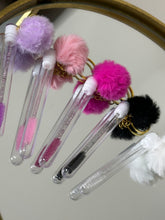 Load image into Gallery viewer, Antibacterial Spoolie with Keyring &amp; Pompom
